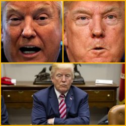Three Trumps Meme Template