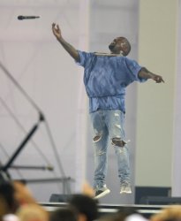 Kanye West mic toss Meme Template