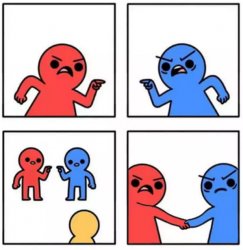 Temporary Truce Meme Template