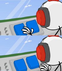 Henry Stickmin Charles Two Buttons Meme Template
