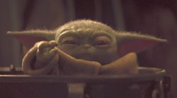 The Child Baby Yoda Force Meme Template