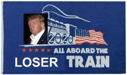 trump's loser train Meme Template
