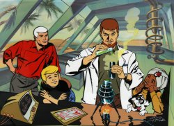 Jonny quest Meme Template