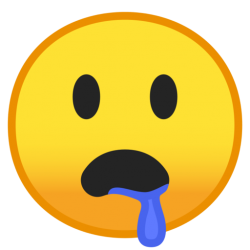 Drooling emoji Meme Template