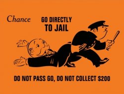 Monopoly Jail Meme Template