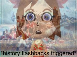 History flashbacks triggered Meme Template