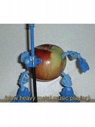 Apple Bionicle Meme Template