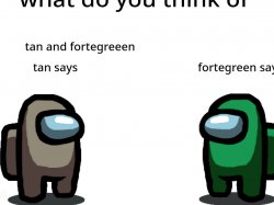 me and tan's views Meme Template