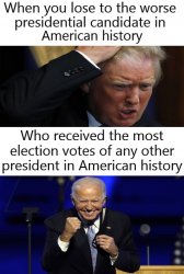 Trump Losing To The Worst Candidate In American History Meme Gen Meme Template