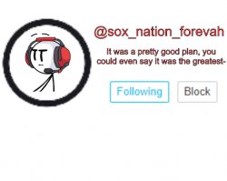 sox_nation_forevah announcement 3 Meme Template