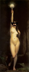 Censored La Vérité (Jules Joseph Lefebvre) Meme Template