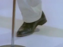 Rick Astley's foot Meme Template