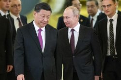 Putin & Xi Meme Template