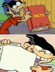 The book of FACTS Meme Template