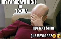 LA TOXICA Meme Template