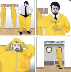 Toxic talk Meme Template