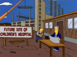 Children's Hospital Simpsons Meme Template