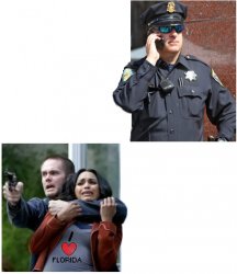 Cop Hostage Talk Meme Template