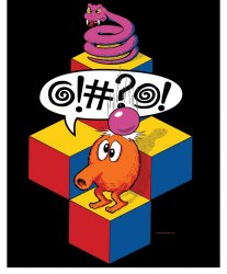 Q-bert Meme Template