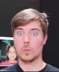 Shocked Mr. Beast Meme Template