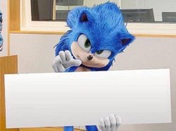 Sonic Sign Spinner Meme Template