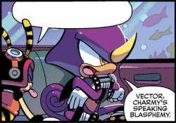 Archie Sonic Espio And Charmy Meme Template