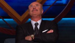 DR PHIL LOOKING UP Meme Template