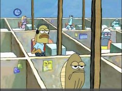 SpongeBob office Meme Template