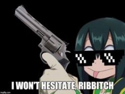 I won't hesitate ribbitch Meme Template