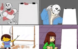 Ultimate Undertale Plan Meme Template