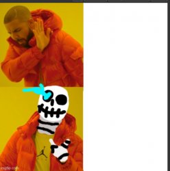 Sans hotline bling Meme Template