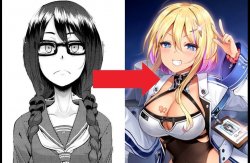 Yoshida Saki | before, after Meme Template