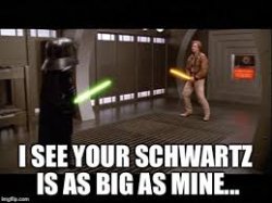 spaceballs schwartz Meme Template