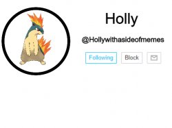 Holly announcement template Meme Template