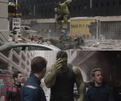 Embarrased hulk Meme Template