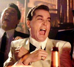 goodfellas ray liotta laughing cropped Meme Template