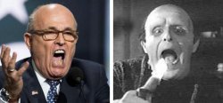 Giuliani Young Frankenstein Separated at Birth Meme Template