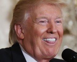 TRUMP TONGUE LAUGH Meme Template