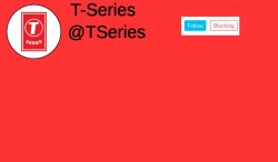 T-series announcement Meme Template