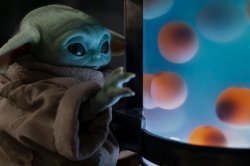 Baby Yoda Eggs Meme Template