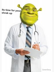Shrek up Meme Template