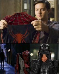 Spiderman New Costume Meme Template