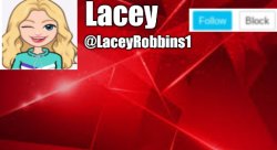Lacey announcement Meme Template