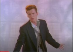 rickrolled Meme Template