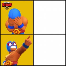 Brawl Stars Drake Hotline Bling meme Meme Template