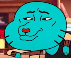 Smug Gumball Meme Template