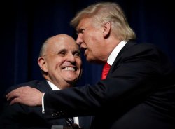 Trump and Rudy Meme Template