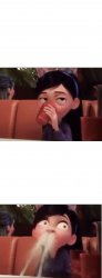 Violet Parr Spitting out Drink Meme Template