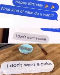 Msg cake Meme Template