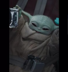 Baby yoda Meme Template